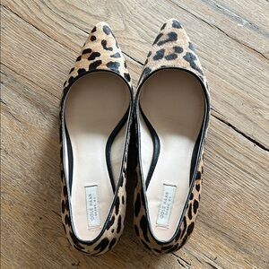 Cole Haan Women's Animal Print Flats sz7 in such great shape!!!!!!